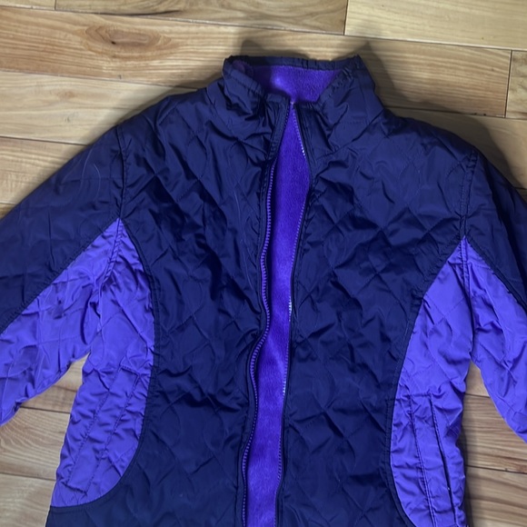 Free country size medium girls reversible jacket purple - Picture 2 of 7